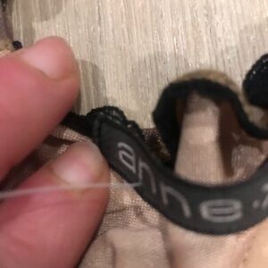 Sexy corset be on the wild side black tease lace adjustable straps